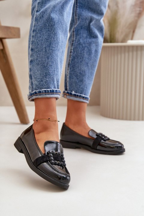 Mokasyny Model Vinceza 58389 Black - Step in style Mokasyny Model Vinceza 58389 Black - Step in style