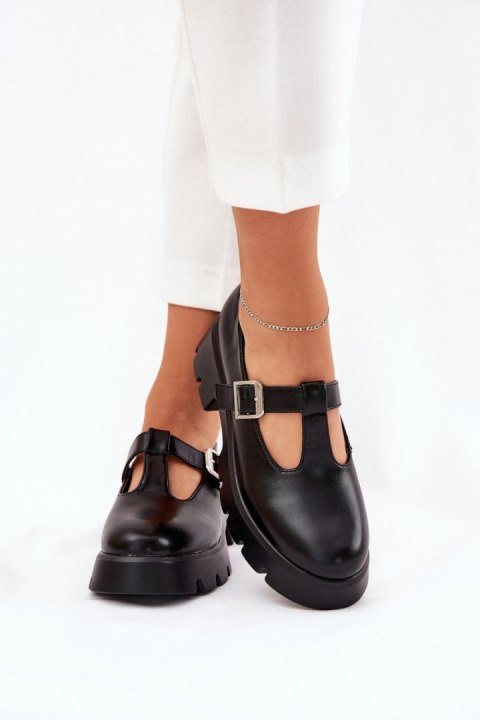 Półbuty Model Venda 1-701 Black - Step in style Półbuty Model Venda 1-701 Black - Step in style