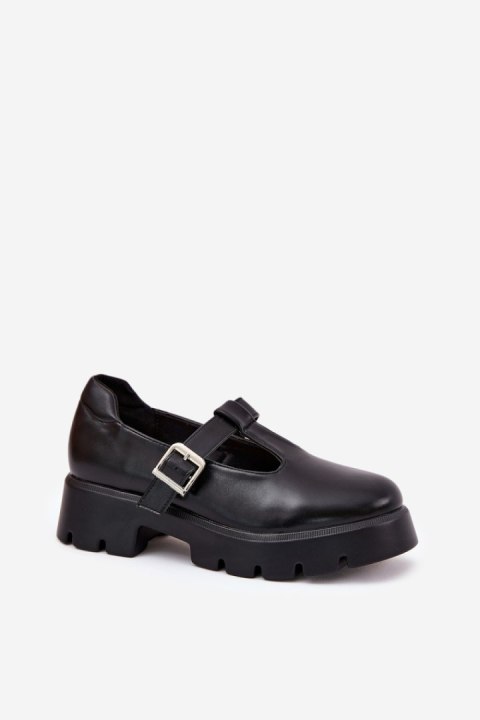Półbuty Model Venda 1-701 Black - Step in style Półbuty Model Venda 1-701 Black - Step in style