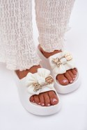Sandał Klapki Model Marlize M560 White - Step in style