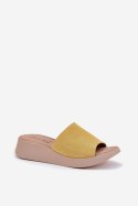 Sandał Klapki Model Panto Fino RR267038 Yellow - Step in style