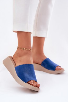 Sandał Klapki Model Panto Fino RR267041 Blue - Step in style