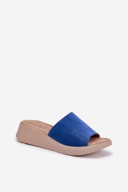 Sandał Klapki Model Panto Fino RR267041 Blue - Step in style