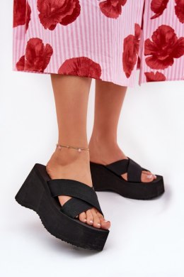 Sandał Klapki Model Sevolee 3773 Black - Step in style