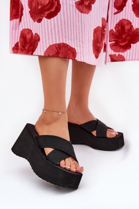Sandał Klapki Model Sevolee 3773 Black - Step in style Sandał Klapki Model Sevolee 3773 Black - Step in style