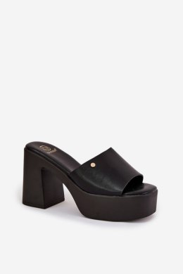 Sandał Klapki Model Tamirella 218-2 Black - Step in style