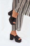 Sandał Klapki Model Tamirella 218-2 Black - Step in style