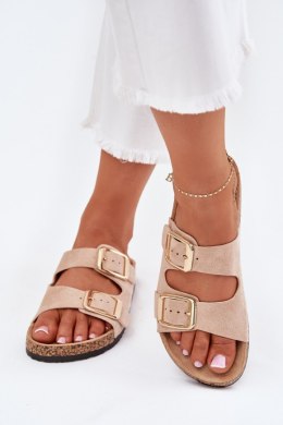 Sandał Klapki Model Vorella 25SD21-8330 Beige - Step in style
