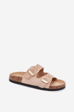 Sandał Klapki Model Vorella 25SD21-8330 Beige - Step in style