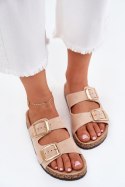 Sandał Klapki Model Vorella 25SD21-8330 Beige - Step in style