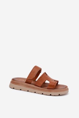 Sandał Klapki Model Zazoo 40440 Brown - Step in style