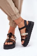 Sandały Model Gallari FH-060 Black - Step in style