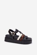 Sandały Model Gallari FH-060 Black - Step in style