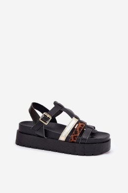 Sandały Model Gallari FH-060 Black - Step in style