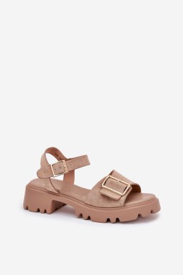 Sandały Model Gofielle 8068 Beige - Step in style