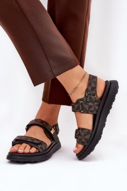 Sandały Model Leriot 88-13 Black/Brown - Step in style