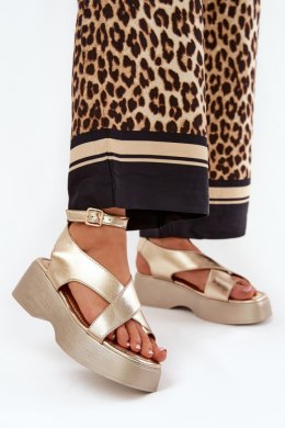 Sandały Model Tenzorus WS-001 Gold - Step in style