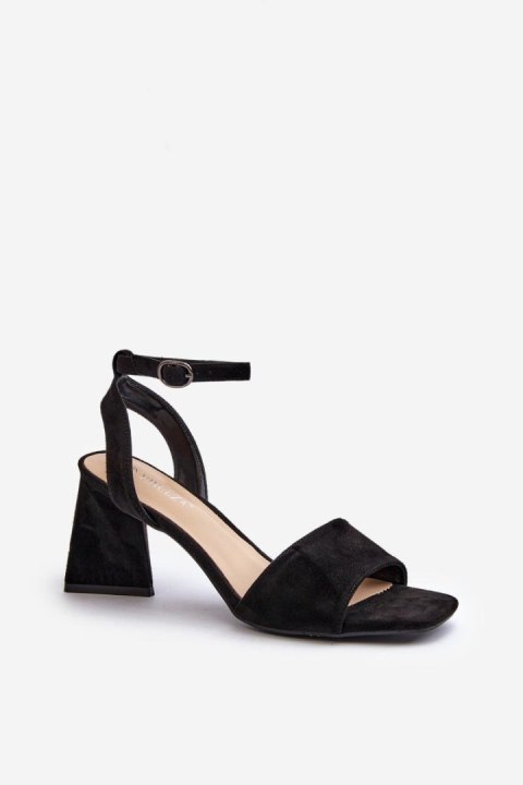 Sandały Model Upttima 17328 Black - Step in style Sandały Model Upttima 17328 Black - Step in style