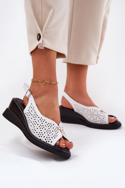 Sandały Model Vinceza 79529 White - Step in style Sandały Model Vinceza 79529 White - Step in style