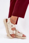 Sandały Model Zoliner 88-02 Beige - Step in style