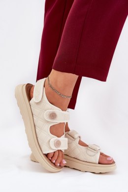 Sandały Model Zoliner 88-02 Beige - Step in style