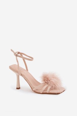 Sandały Model Xaliope P-1408 Beige - Step in style