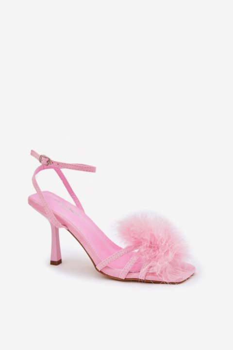Sandały Model Xaliope P-1408 Pink - Step in style Sandały Model Xaliope P-1408 Pink - Step in style