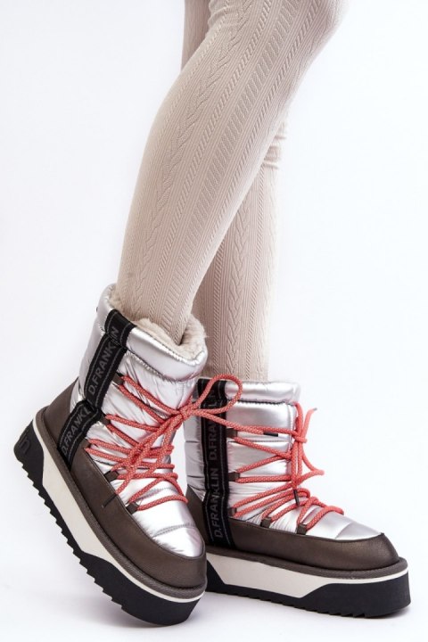 Śniegowce Model D.Franklin DFSH371006 Silver - Step in style Śniegowce Model D.Franklin DFSH371006 Silver - Step in style