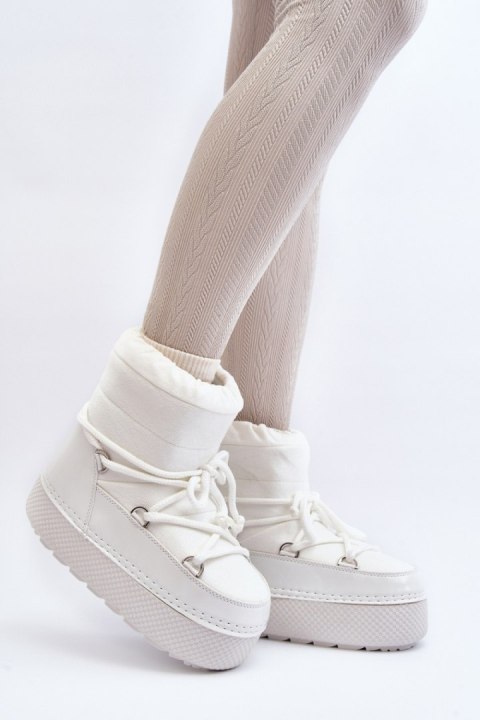 Śniegowce Model Toolsa NB616 White - Step in style Śniegowce Model Toolsa NB616 White - Step in style