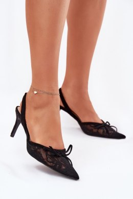 Szpilki Model Annivirae P-1450 Black - Step in style