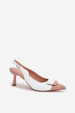 Szpilki Model Ottoles 55-A12 White - Step in style