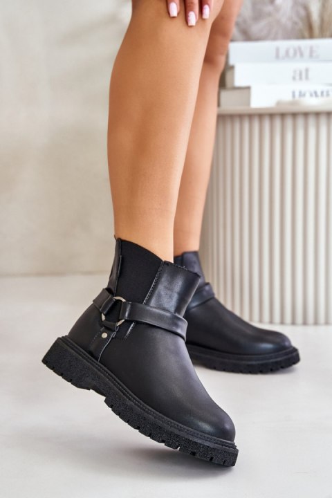 Sztyblety Model Big Star OO274A128 Black - Step in style Sztyblety Model Big Star OO274A128 Black - Step in style