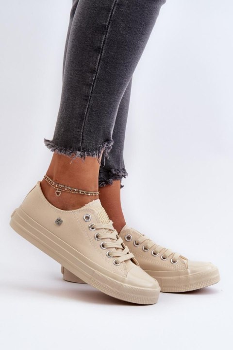 Trampki Model Big Star NN274286 Beige - Step in style Trampki Model Big Star NN274286 Beige - Step in style