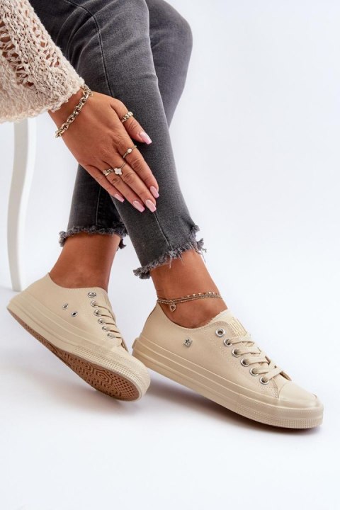Trampki Model Big Star NN274286 Beige - Step in style Trampki Model Big Star NN274286 Beige - Step in style