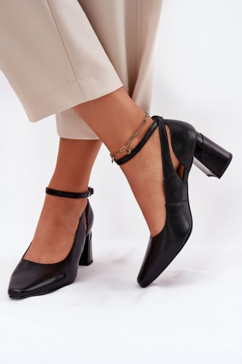 Czółenka Model Maciejka K6816-01 Black - Step in style Czółenka Model Maciejka K6816-01 Black - Step in style