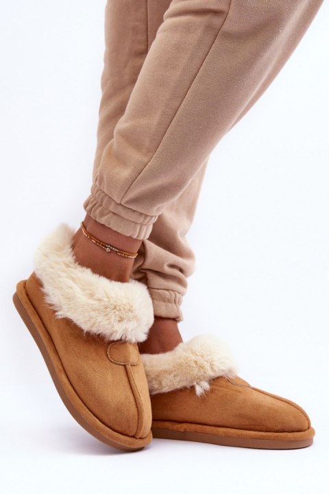 Kapcie Model Lanoze EV-58 Camel - Step in style Kapcie Model Lanoze EV-58 Camel - Step in style