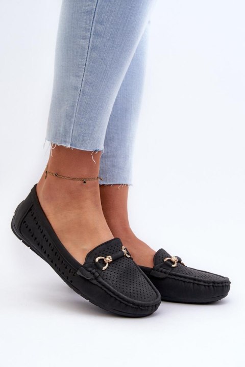 Mokasyny Model Kaydance VG251 Black - Step in style Mokasyny Model Kaydance VG251 Black - Step in style