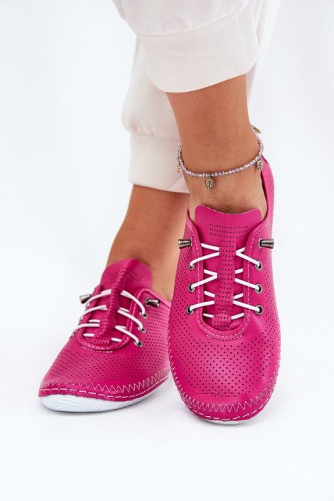 Półbuty Model Artiker 54C0830 Pink - Step in style Półbuty Model Artiker 54C0830 Pink - Step in style