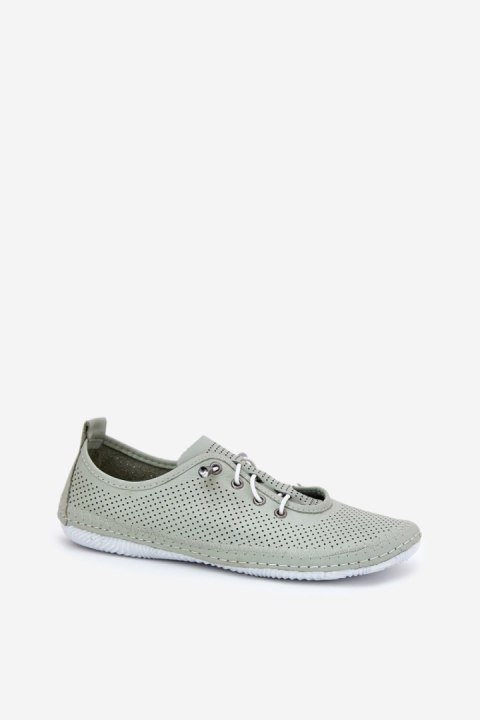 Półbuty Model Artiker 54C0833 Light Green - Step in style Półbuty Model Artiker 54C0833 Light Green - Step in style