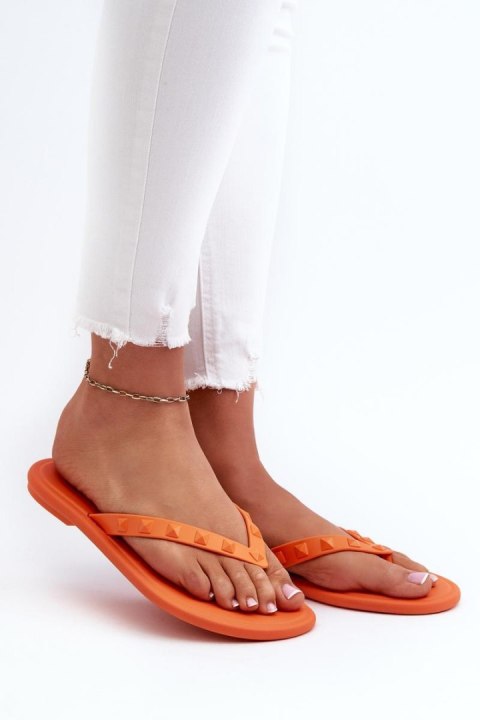 Sandał Japonki Model Zaxy JJ285254 Orange - Step in style Sandał Japonki Model Zaxy JJ285254 Orange - Step in style