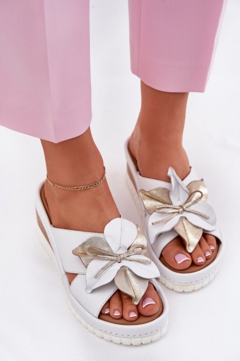 Sandał Klapki Model Artiker 52C0537 White - Step in style Sandał Klapki Model Artiker 52C0537 White - Step in style