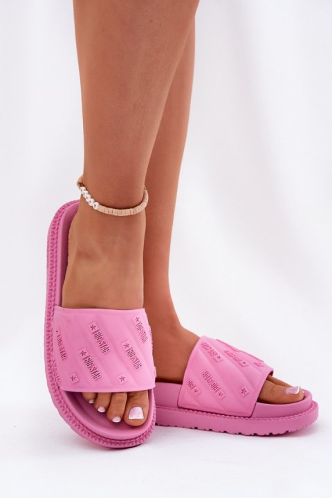 Sandał Klapki Model Big Star RR274A541 Pink - Step in style Sandał Klapki Model Big Star RR274A541 Pink - Step in style