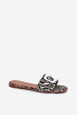 Sandał Klapki Model Clariola G469 Zebra - Step in style