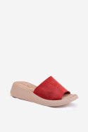 Sandał Klapki Model Panto Fino RR267040 Red - Step in style