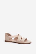 Sandały Model Apulia 21SD35-3882 Beige - Step in style