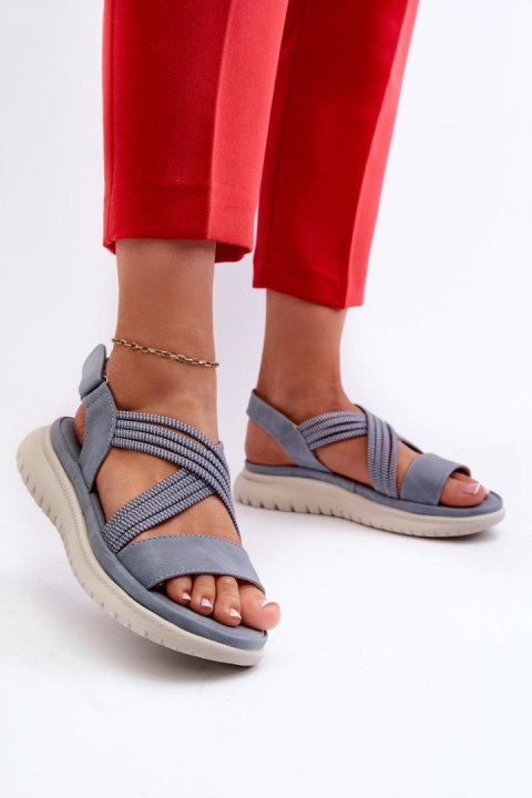 Sandały Model Ceclea 24SD06-7057 Blue - Step in style Sandały Model Ceclea 24SD06-7057 Blue - Step in style