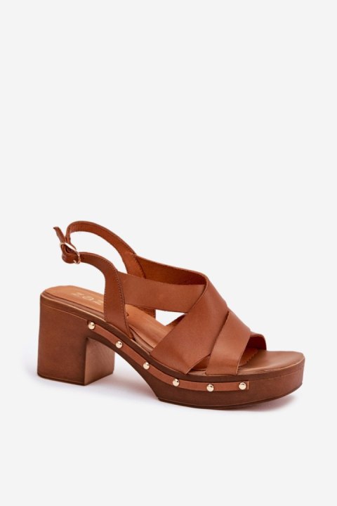 Sandały Model Zazoo 1081 Brown - Step in style Sandały Model Zazoo 1081 Brown - Step in style