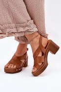 Sandały Model Zazoo 1081 Brown - Step in style