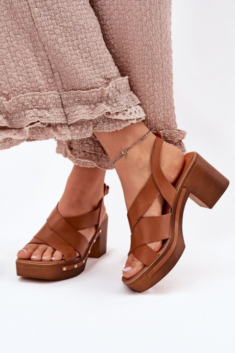 Sandały Model Zazoo 1081 Brown - Step in style Sandały Model Zazoo 1081 Brown - Step in style