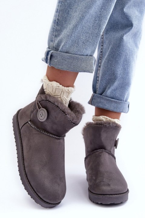 Śniegowce Model Siriol VL200P Grey - Step in style Śniegowce Model Siriol VL200P Grey - Step in style